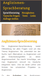 Mobile Screenshot of anglizismen-sprachberatung.de
