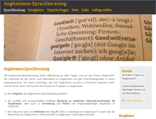 Tablet Screenshot of anglizismen-sprachberatung.de